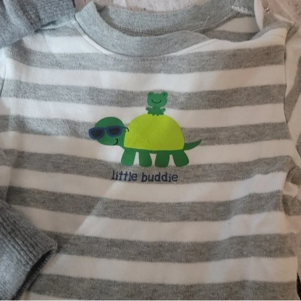 Carters Boy Jacket 6months Bodysuit 6-9/ 6-12month 4piece Bundle Set